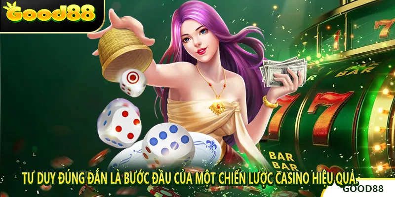 Tư duy đúng đắn là bước đầu của một chiến lược casino hiệu quả.